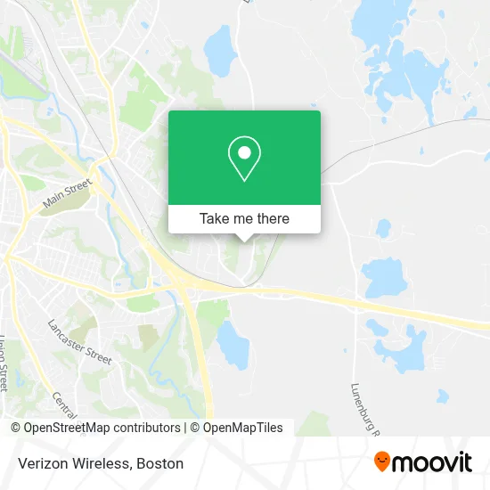 Verizon Wireless map