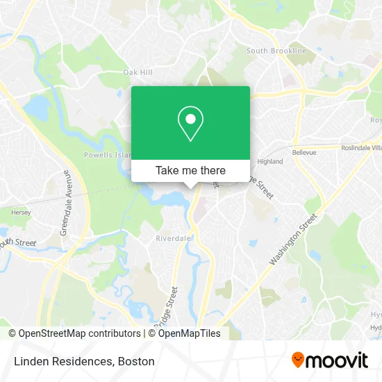 Linden Residences map