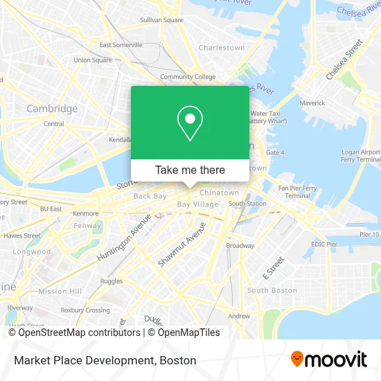 Market Place Development map