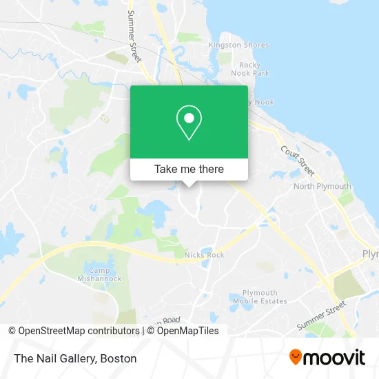 The Nail Gallery map
