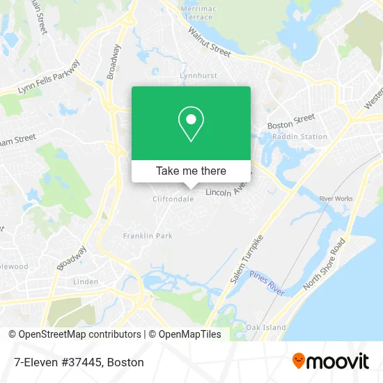 7-Eleven #37445 map