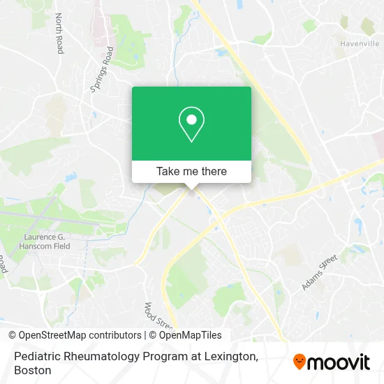 Pediatric Rheumatology Program at Lexington map