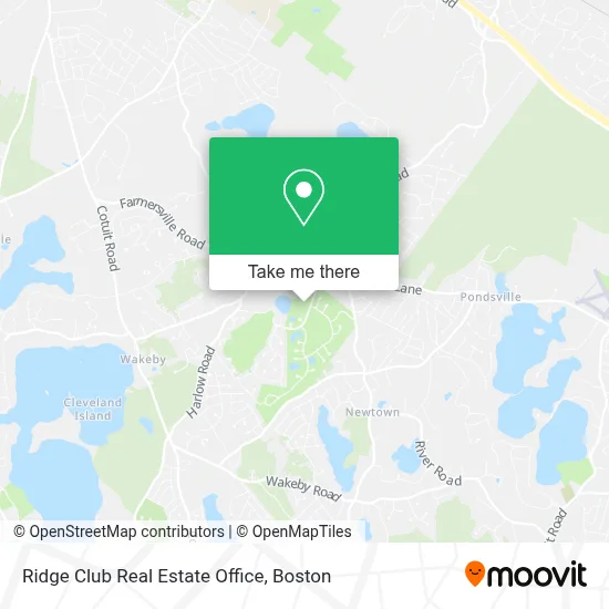 Ridge Club Real Estate Office map