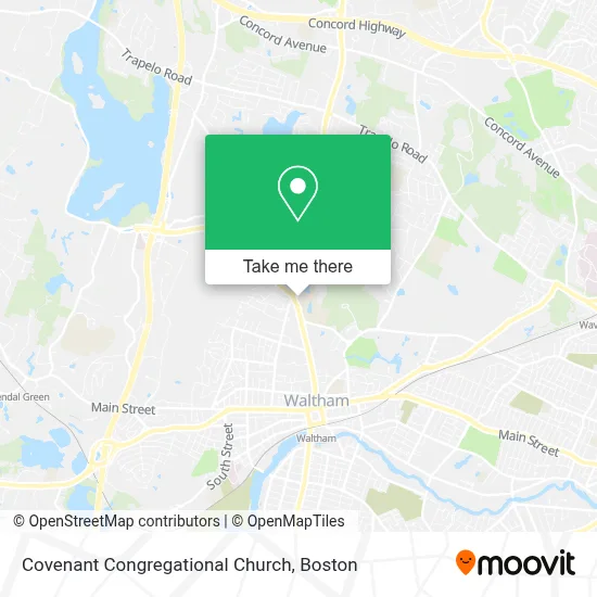 Covenant Congregational Church map