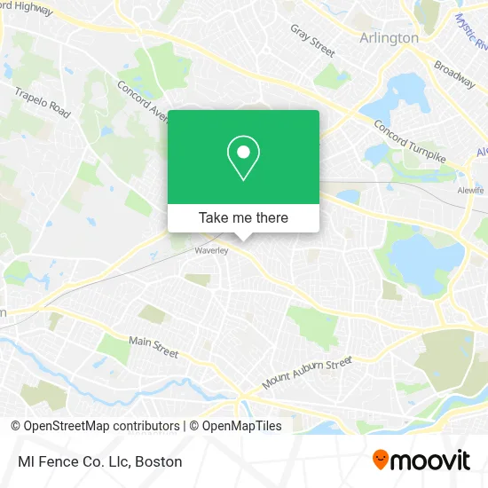 Ml Fence Co. Llc map