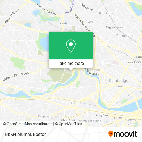 Bb&N Alumni map