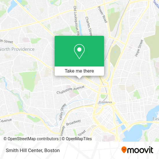Smith Hill Center map