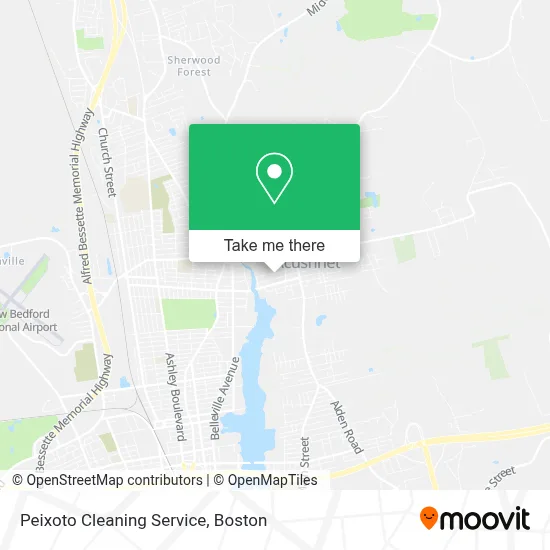 Peixoto Cleaning Service map