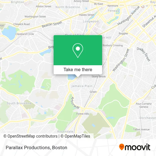 Parallax Productions map