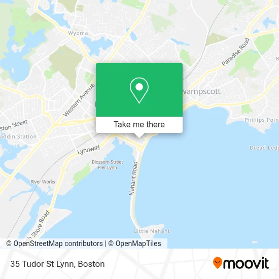 35 Tudor St Lynn map