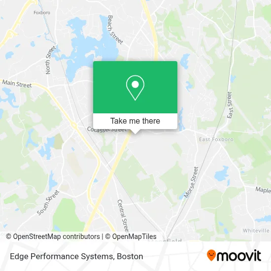 Edge Performance Systems map