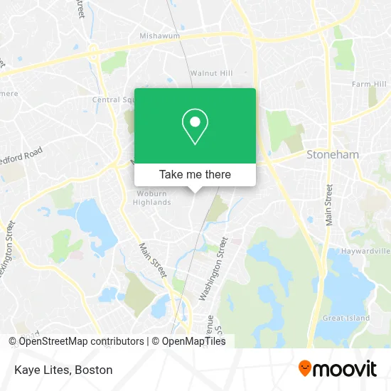 Kaye Lites map