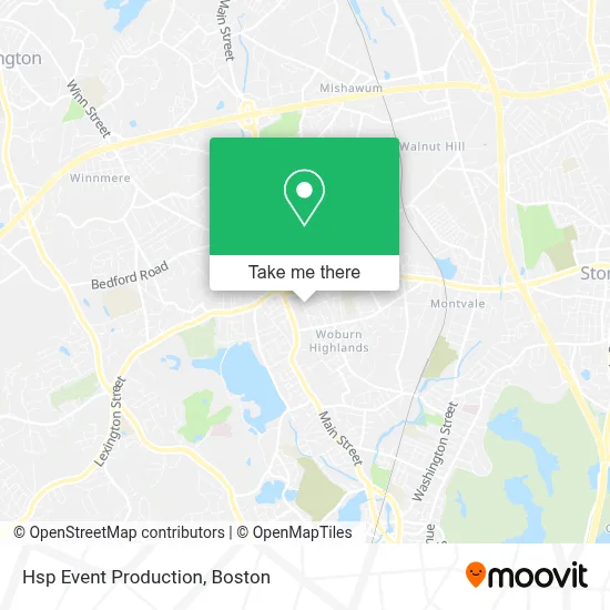Hsp Event Production map