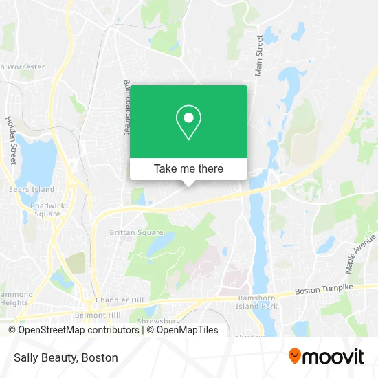 Sally Beauty map