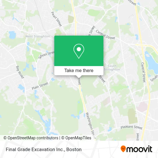 Final Grade Excavation Inc. map