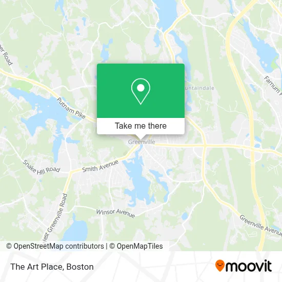 The Art Place map