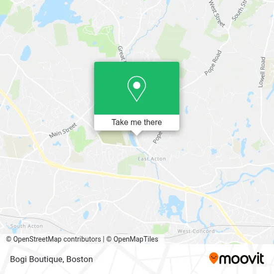 Bogi Boutique map