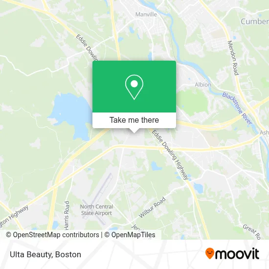 Ulta Beauty map