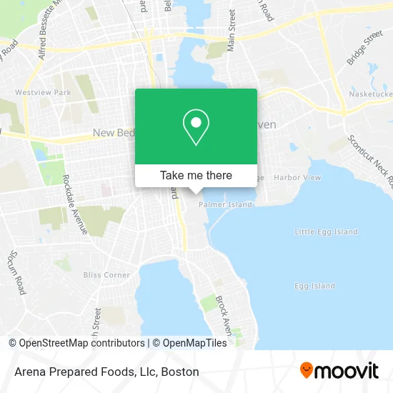Arena Prepared Foods, Llc map