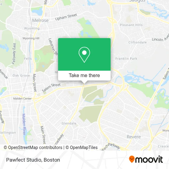 Pawfect Studio map