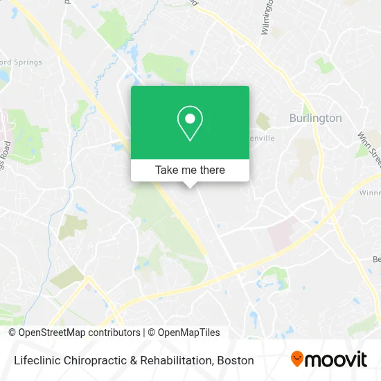 Lifeclinic Chiropractic & Rehabilitation map