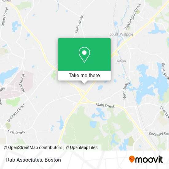 Rab Associates map