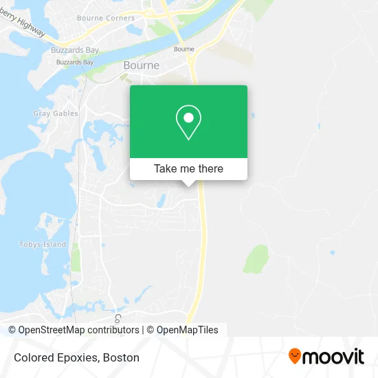 Colored Epoxies map
