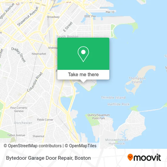 Bytedoor Garage Door Repair map