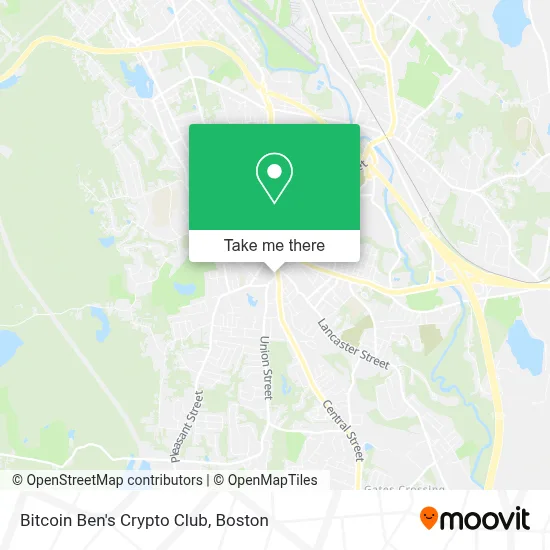 Bitcoin Ben's Crypto Club map