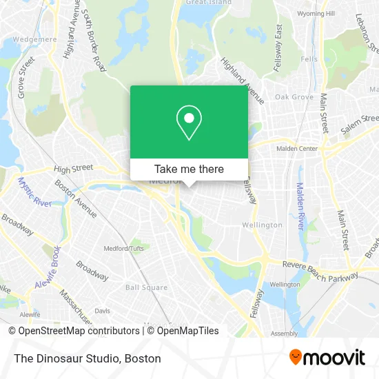 The Dinosaur Studio map