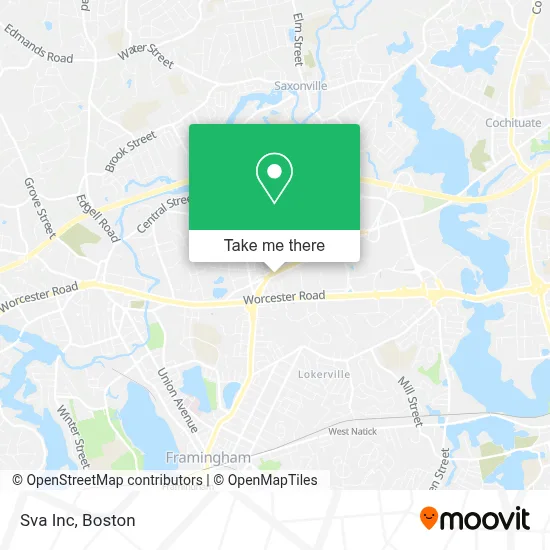 Sva Inc map