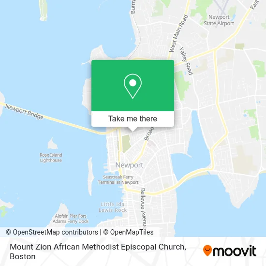 Mount Zion African Methodist Episcopal Church map
