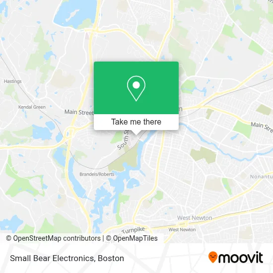 Small Bear Electronics map