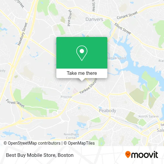 Best Buy Mobile Store map