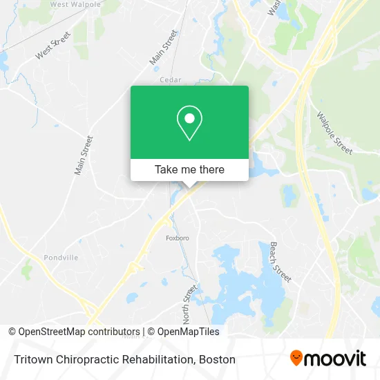 Tritown Chiropractic Rehabilitation map