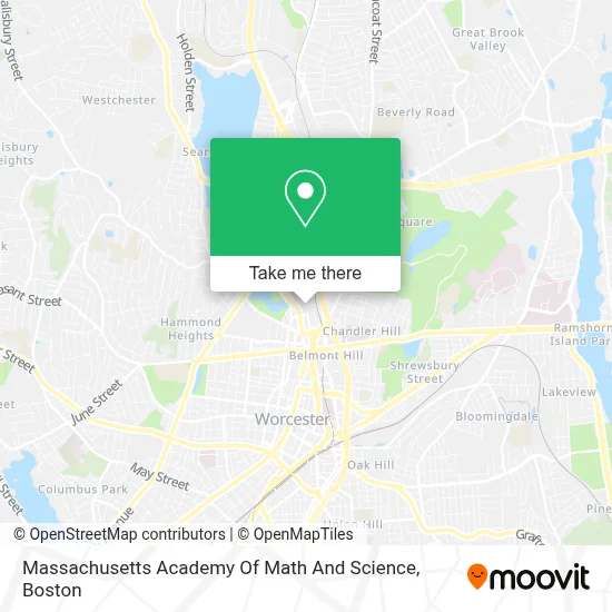 Massachusetts Academy Of Math And Science map