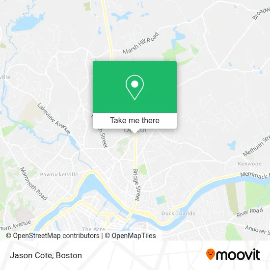 Jason Cote map