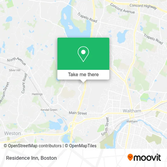 Residence Inn map
