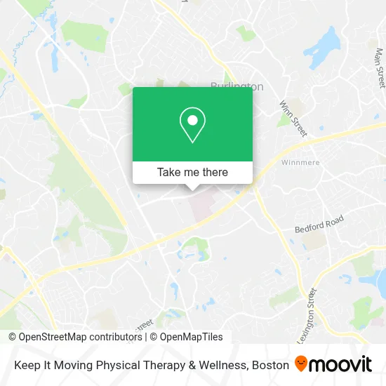 Keep It Moving Physical Therapy & Wellness map