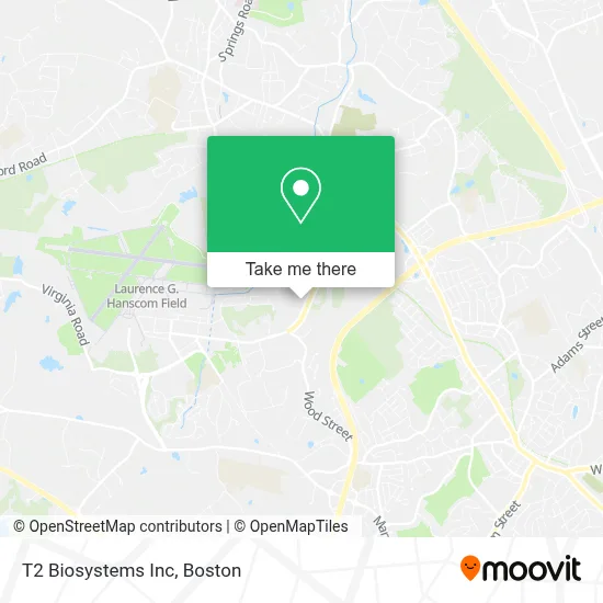 T2 Biosystems Inc map