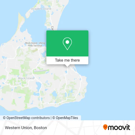 Western Union map