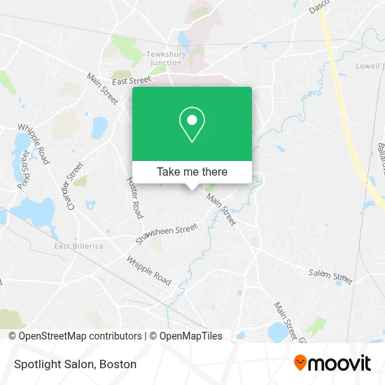 Spotlight Salon map