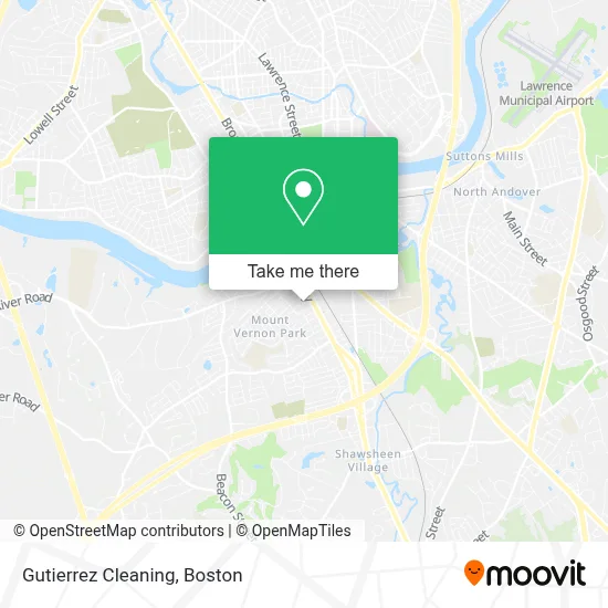 Gutierrez Cleaning map