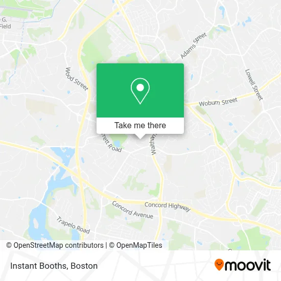 Instant Booths map