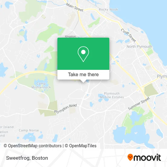 Sweetfrog map