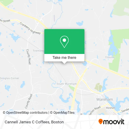Cannell James C Coffees map