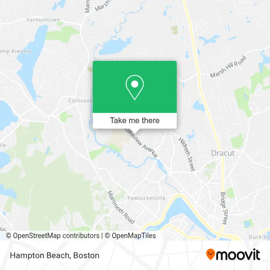 Hampton Beach map