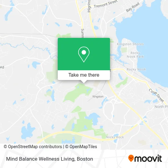 Mind Balance Wellness Living map