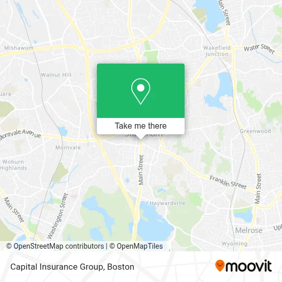 Capital Insurance Group map
