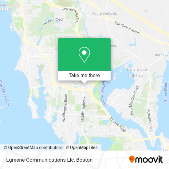 Lgreene Communications Llc map